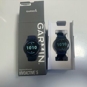 garmin vivoactive 5 Smartwatch — Deep Blue
